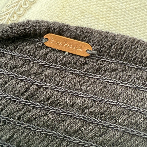 Free People Chrissy Black  Halter Top - Picture 7 of 10